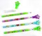 TINYMILLS 24 Pcs Monsters Multi Point Pencils Stackable Pencil with Eraser for Halloween Monster Party Favor Prize Carnival Goodie Bag Stuffers Classroom Rewards
